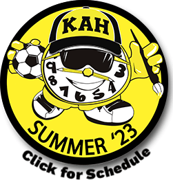 Camp KAH Schedule