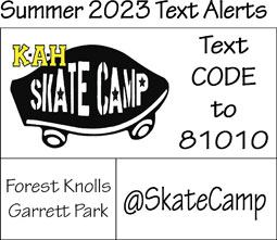 Adventure Camp Text Alerts